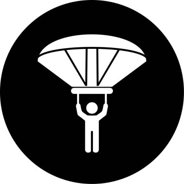 Bir balon simgesinin vektör çizimi