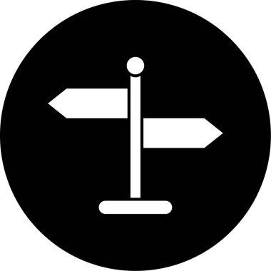 Projeniz için yön ok simgesi