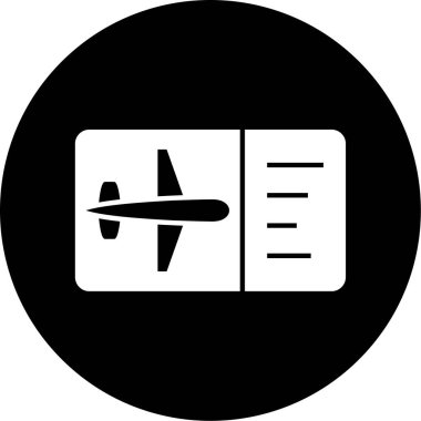 seyahat simgesi vektör çizimi