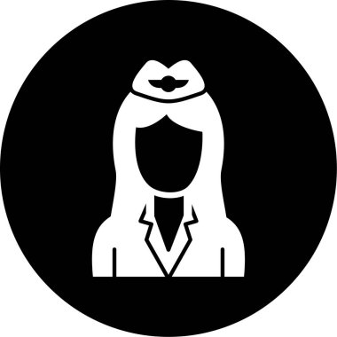 avatar. Web simgesi basit illüstrasyon