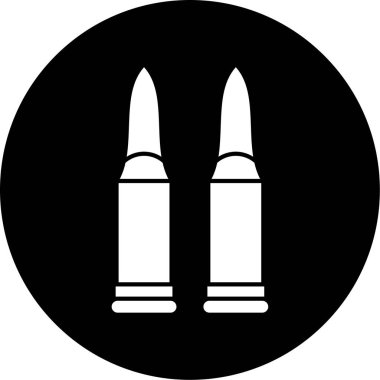 kurşun simgesi, vektör illüstrasyonu