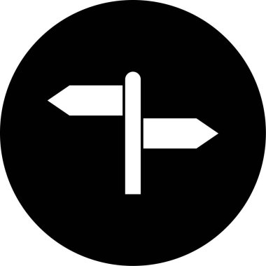 Projeniz için yön ok simgesi