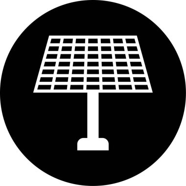 Güneş simgesinin vektör illüstrasyonu