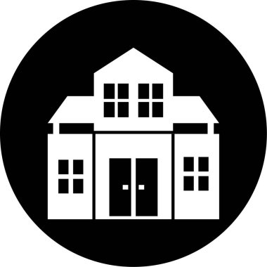 Yapı simgesinin vektör illüstrasyonu