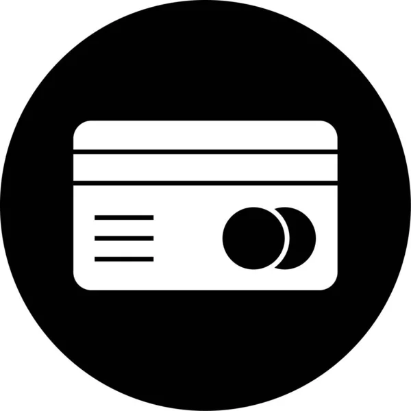 Vector Tarjeta Crédito Icono — Vector de stock