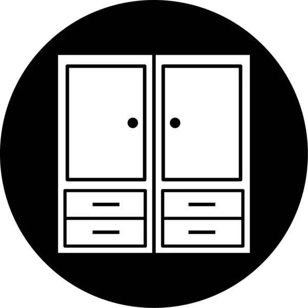 Ventana Icono Web Ilustración Simple — Archivo Imágenes Vectoriales