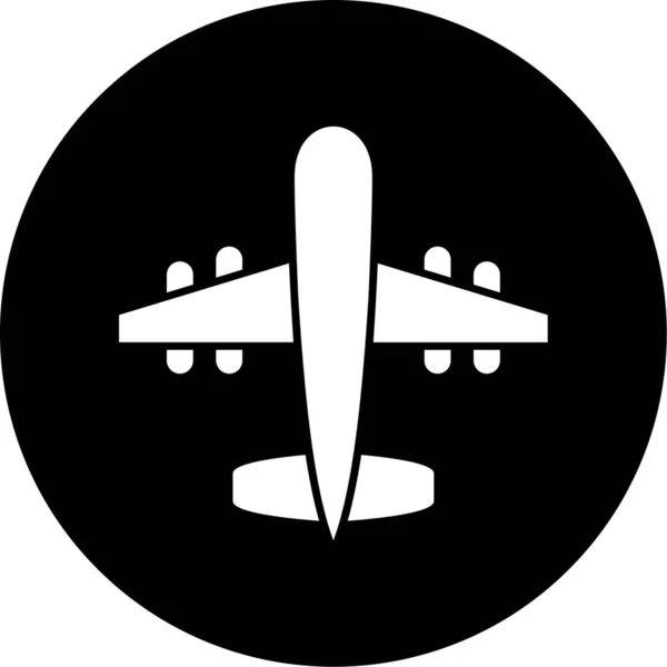 Απεικόνιση Διανύσματος Εικονιδίου Αεροπλάνου — Διανυσματικό Αρχείο