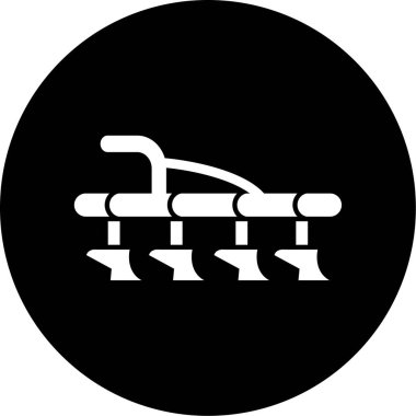 Bir gemi simgesinin vektör çizimi