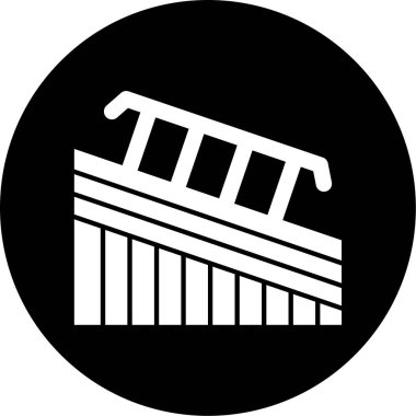 Modern b 'nin vektör illüstrasyonu eksik simgesi