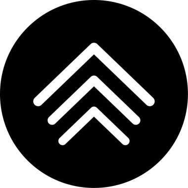 projeniz için yukarı ok simgesi