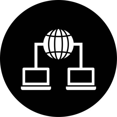 Seo simgesinin vektör illüstrasyonu