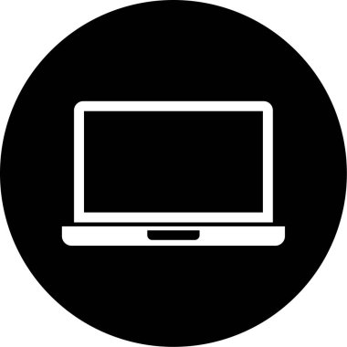 vektör lcd simgesi illüstrasyonu