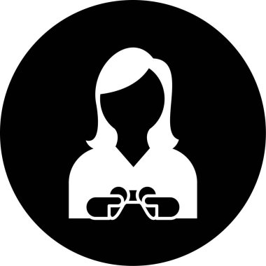 avatar simgesi vektör illüstrasyonu