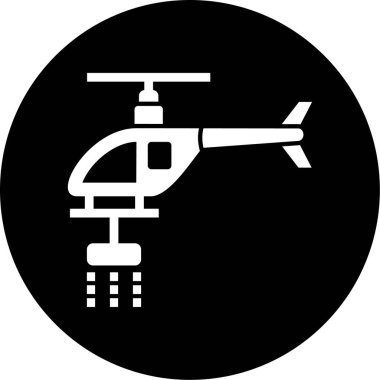 Bir araba simgesinin vektör illüstrasyonu