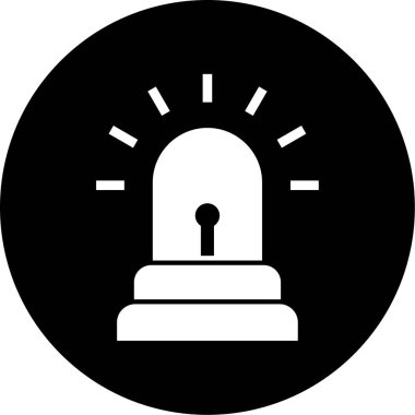 Tek bir simgenin vektör illüstrasyonu