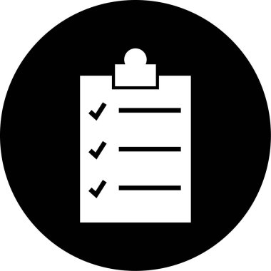 İş simgesinin vektör illüstrasyonu