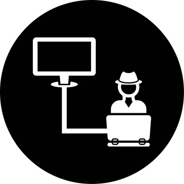 Modern eğitim ikonunun vektör illüstrasyonu