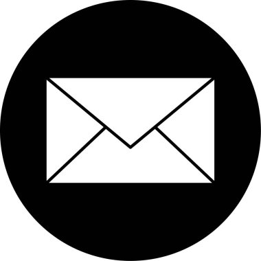 posta simgesi, vektör illüstrasyonu