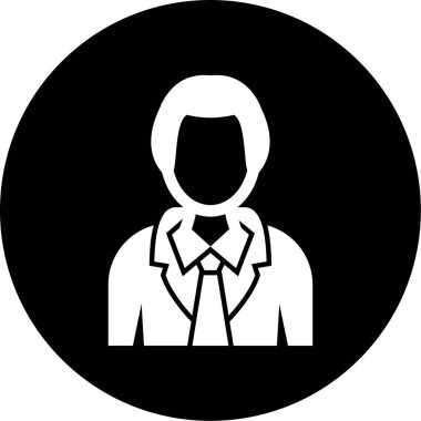 Avatar simgesi, vektör illüstrasyonu