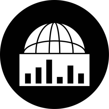 Seo simgesinin vektör illüstrasyonu