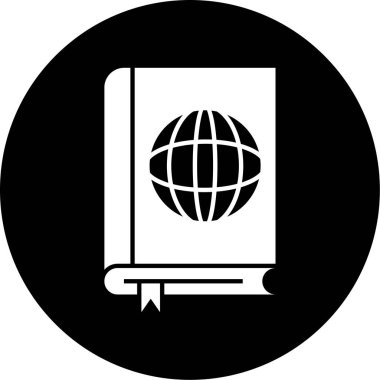 kitap simgesi vektör illüstrasyonu