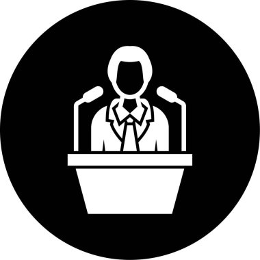 iş yönetimi simgesi, vektör illüstrasyonu