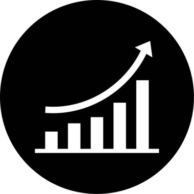 iş büyümesi simgesi vektör illüstrasyonu