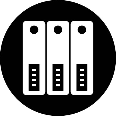 İş ve finans simgesinin vektör illüstrasyonu