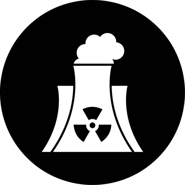 核のアイコンのベクトル イラスト — ストックベクタ