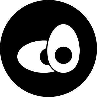 Gıda simgesinin vektör illüstrasyonu