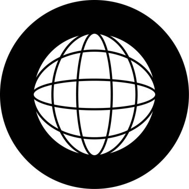 Seo ve teknoloji simgesinin vektör illüstrasyonu