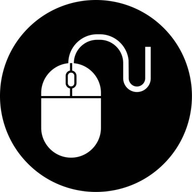 Fare. Web simgesi basit illüstrasyon
