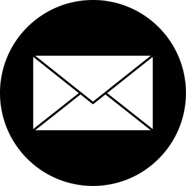 posta simgesi, vektör illüstrasyonu