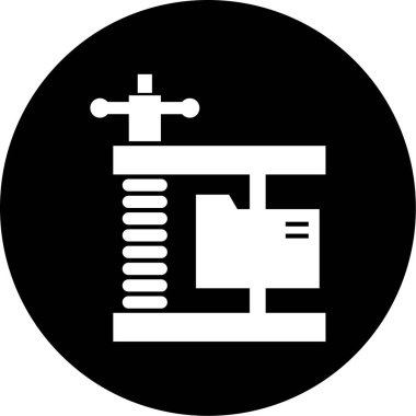 Bir kitap simgesinin vektör illüstrasyonu