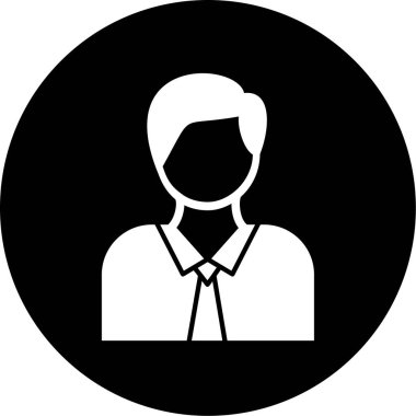 Avatar simgesi, vektör illüstrasyonu