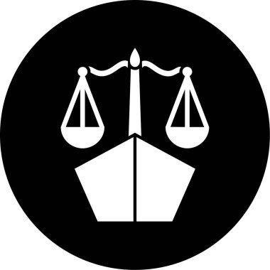 Modern simgenin vektör illüstrasyonu