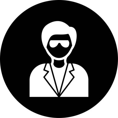 Avatar simgesi, vektör illüstrasyonu