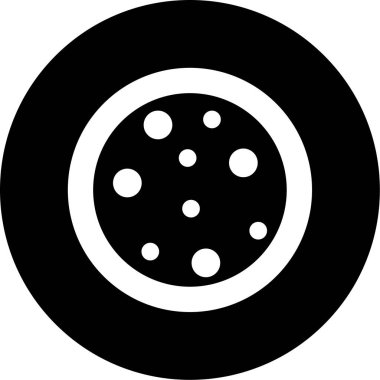 Gıda simgesinin vektör illüstrasyonu