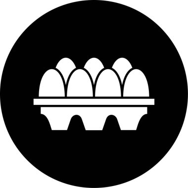 Yumurta Simgesi, Vektör illüstrasyonu