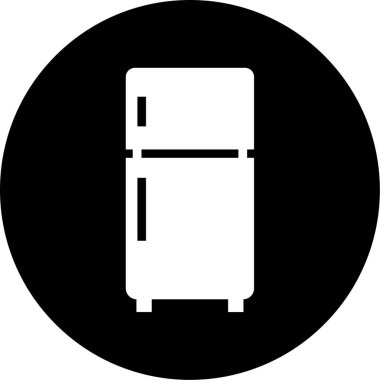 Buzdolabı kutsal kişilerin resmi, vektör çizim