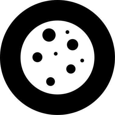 Gıda simgesinin vektör illüstrasyonu