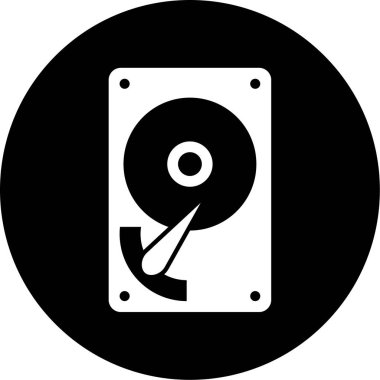 Bilgisayar simgesinin vektör illüstrasyonu