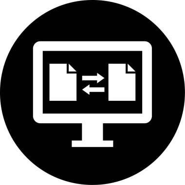 Seo simgesinin vektör illüstrasyonu