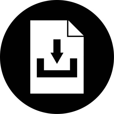 dosya simgesi, vektör illüstrasyonu