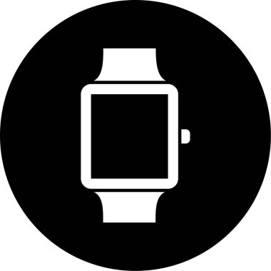 Akıllı saat simgesinin vektör çizimi