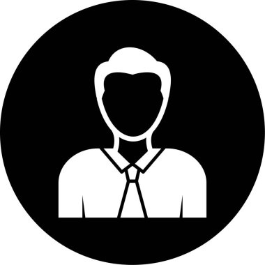 Avatar simgesi, vektör illüstrasyonu