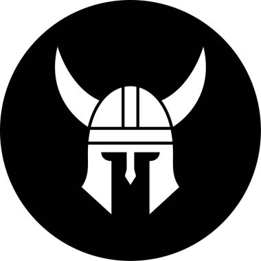 vector illustration of a knight icon