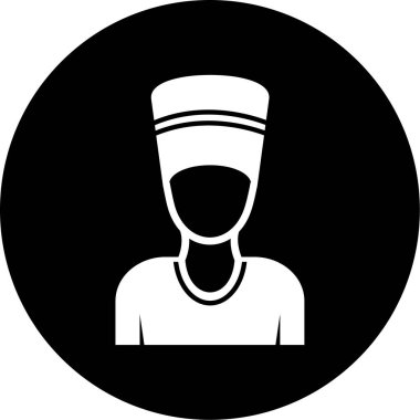 Bir doktor simgesinin vektör çizimi