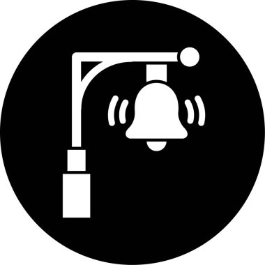 Güzel ve modern simgenin vektör çizimi