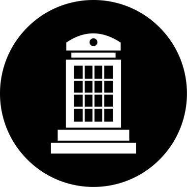 Modern yapı simgesinin vektör illüstrasyonu